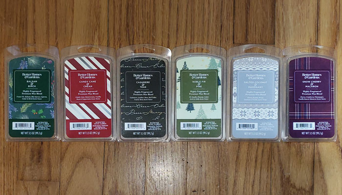 Better Homes & Gardens Christmas Wax Melt Reviews from Walmart - 2018