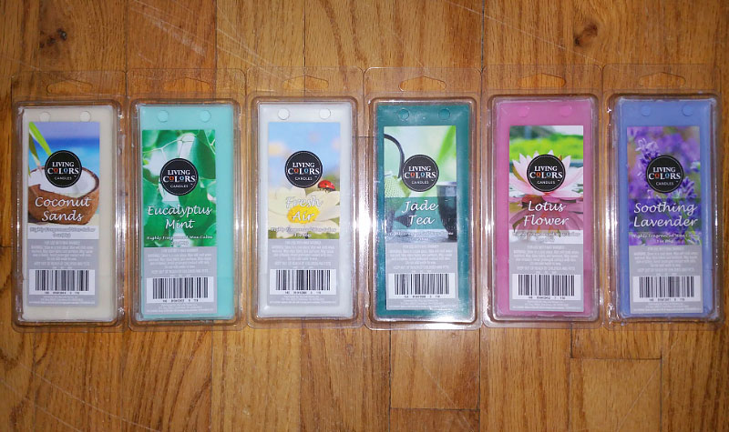 Big Lots Living Colors Wax Melts Reviews - January 2019