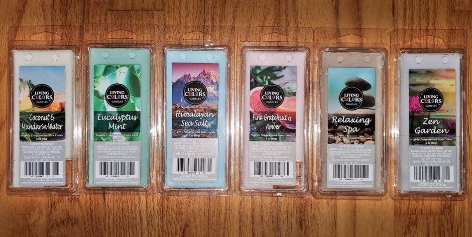 Big Lots Living Colors Wax Melts Reviews - December 2019