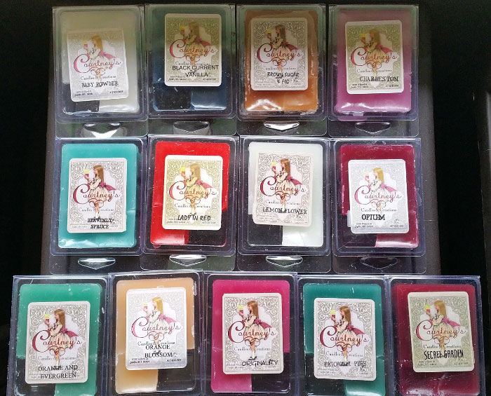 Courtney's Candles & Creations Wax Melt Reviews