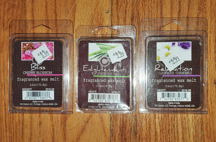 HG Global and Hosley Wax Melts Reviews