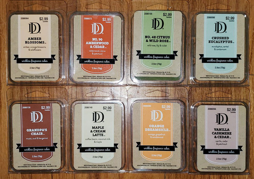Hobby Lobby DD Wax Melt Reviews June 2021
