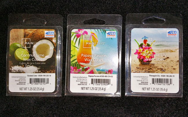 Mainstays (Walmart) Wax Melt Reviews - Spring 2019