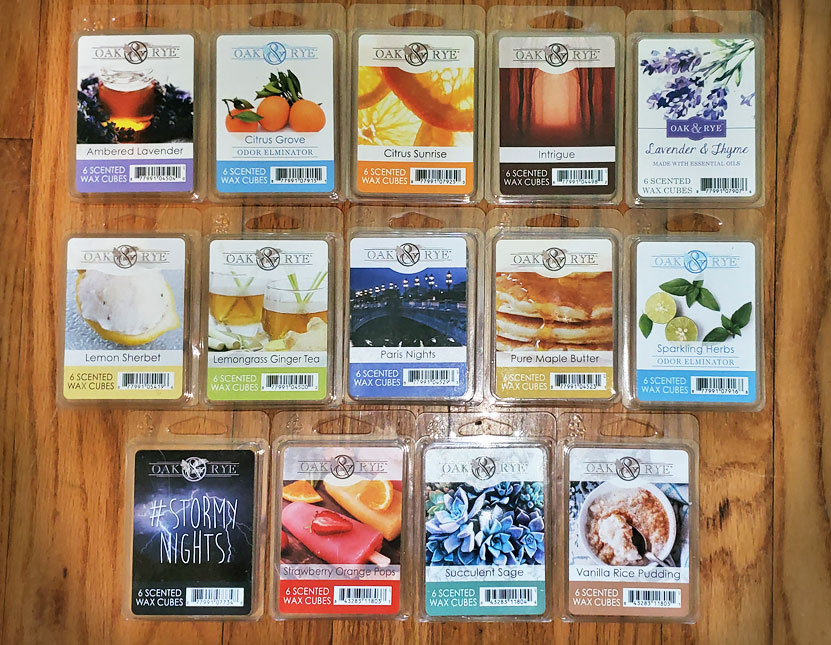 Oak & Rye (Kroger & Fred Meyer) Wax Melts Reviews