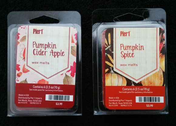 Pier 1 Fall 2019 Wax Melt Reviews