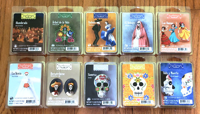 ScentSationals Day of the Dead Wax Melts Reviews from Walmart - Fall 2022