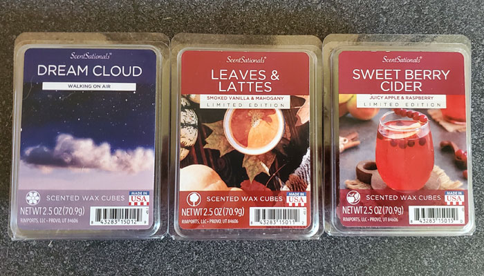 ScentSationals Fall 2023 Wax Melts Reviews