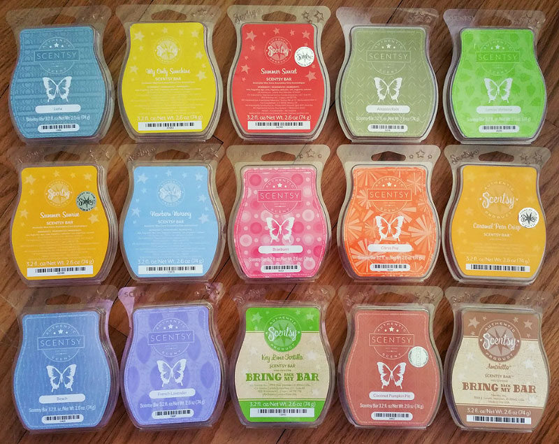 Scentsy Scent Bars BRAND NEW you choose Wax Melts RARE DISCONTINUED Never Used 