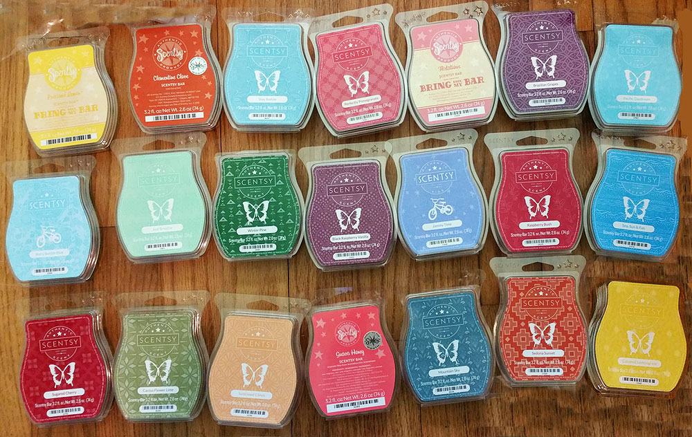 Scented Wax Melts & Candle cubes, Scentsy Bars