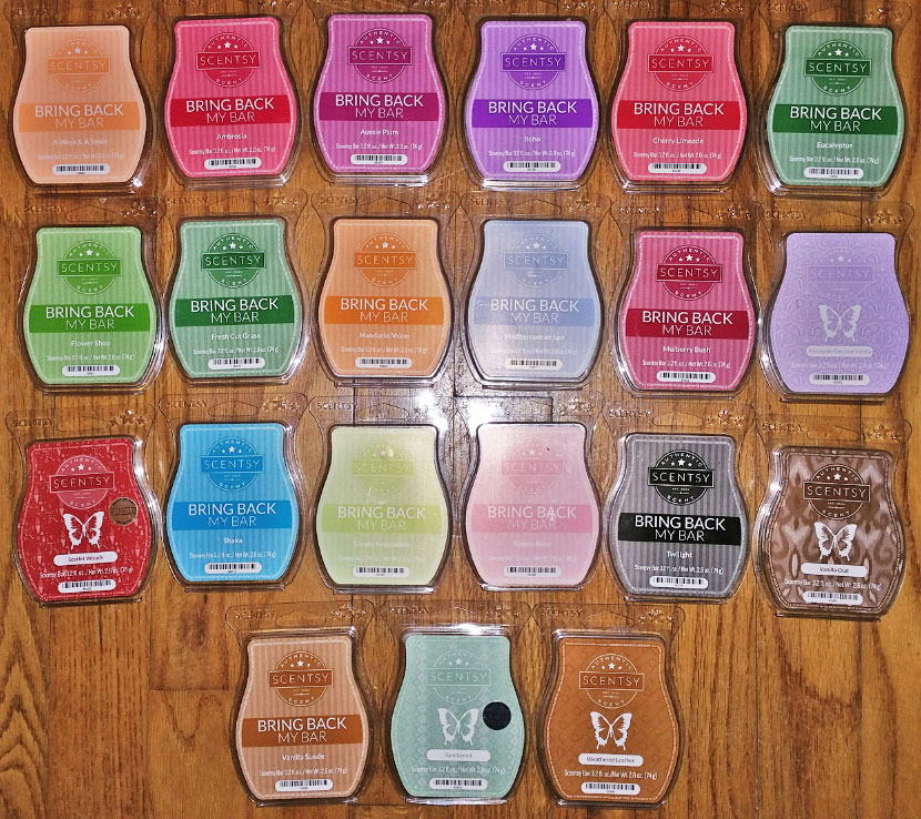 Scentsy Bars Wax Melt Reviews - January 2018