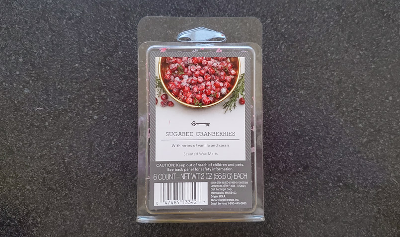 Threshold (Target) Sugared Cranberries Wax Melts Reviews - Holiday 2021