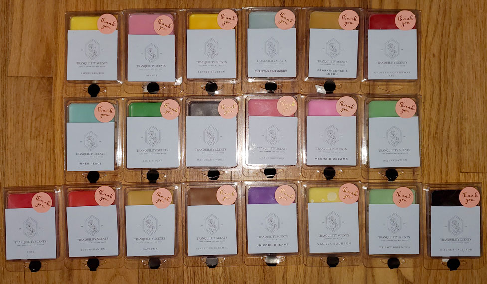 Tranquility Scents Wax Melts Reviews