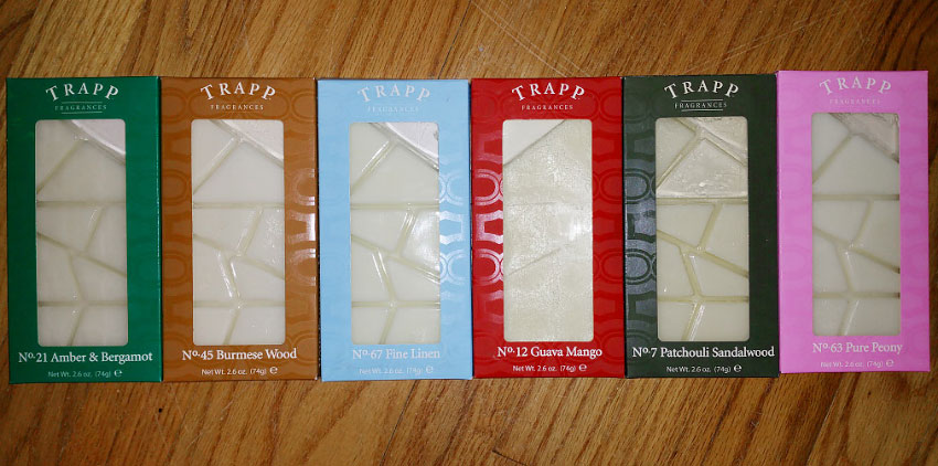 Trapp Fragrances (Candles) Wax Melt Reviews