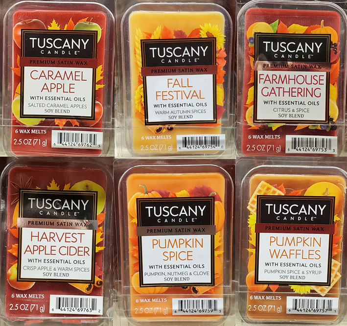 Tuscany Candle Fall Wax Melts Reviews - 2020