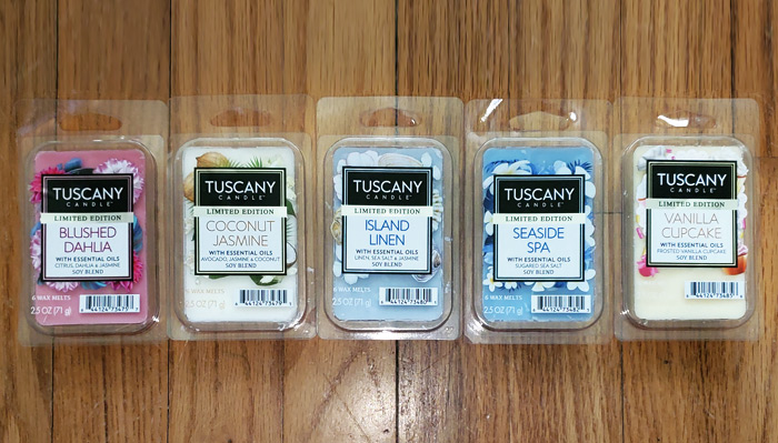 Tuscany Candle Wax Melts Reviews