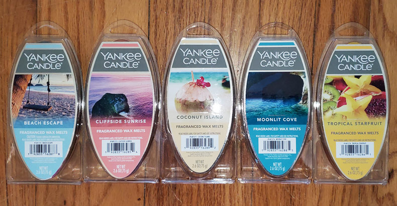 Yankee Candle 2.6 oz Clean Cotton Candle Wax Melts - 1585155