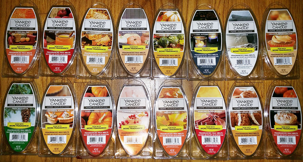 Yankee Candle Fall 2019 Walmart Wax Melts Reviews